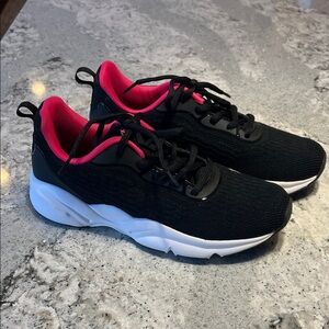 Propet Black and Pink Athletic Shoes Size 10